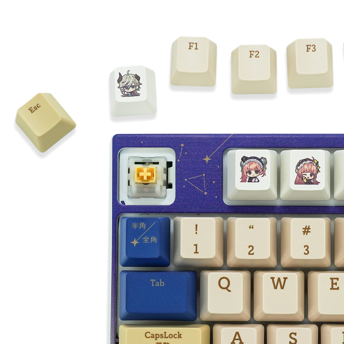FumoColle x Atelier Lesleyana Keycap Set B