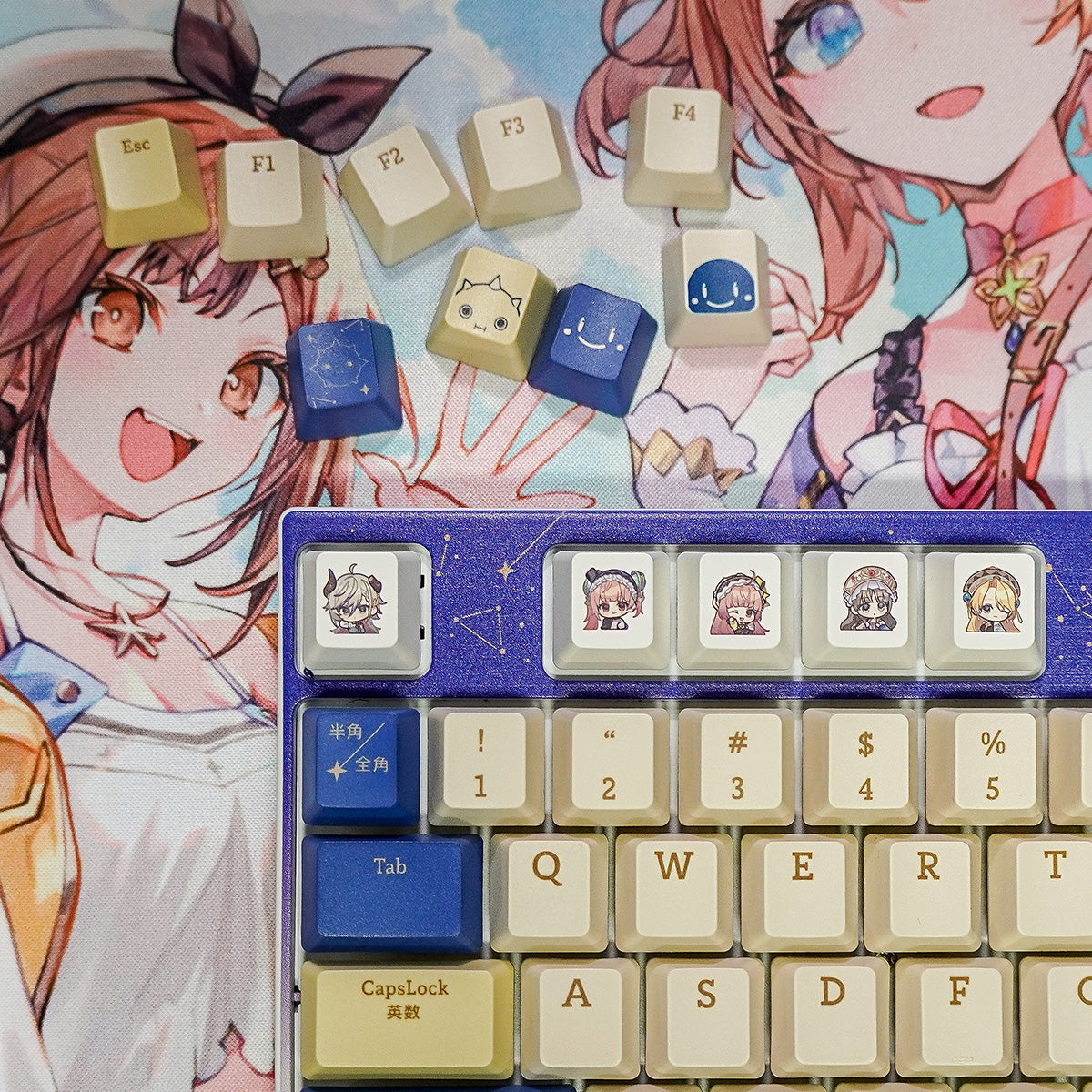FumoColle x Atelier Lesleyana Keycap Set B