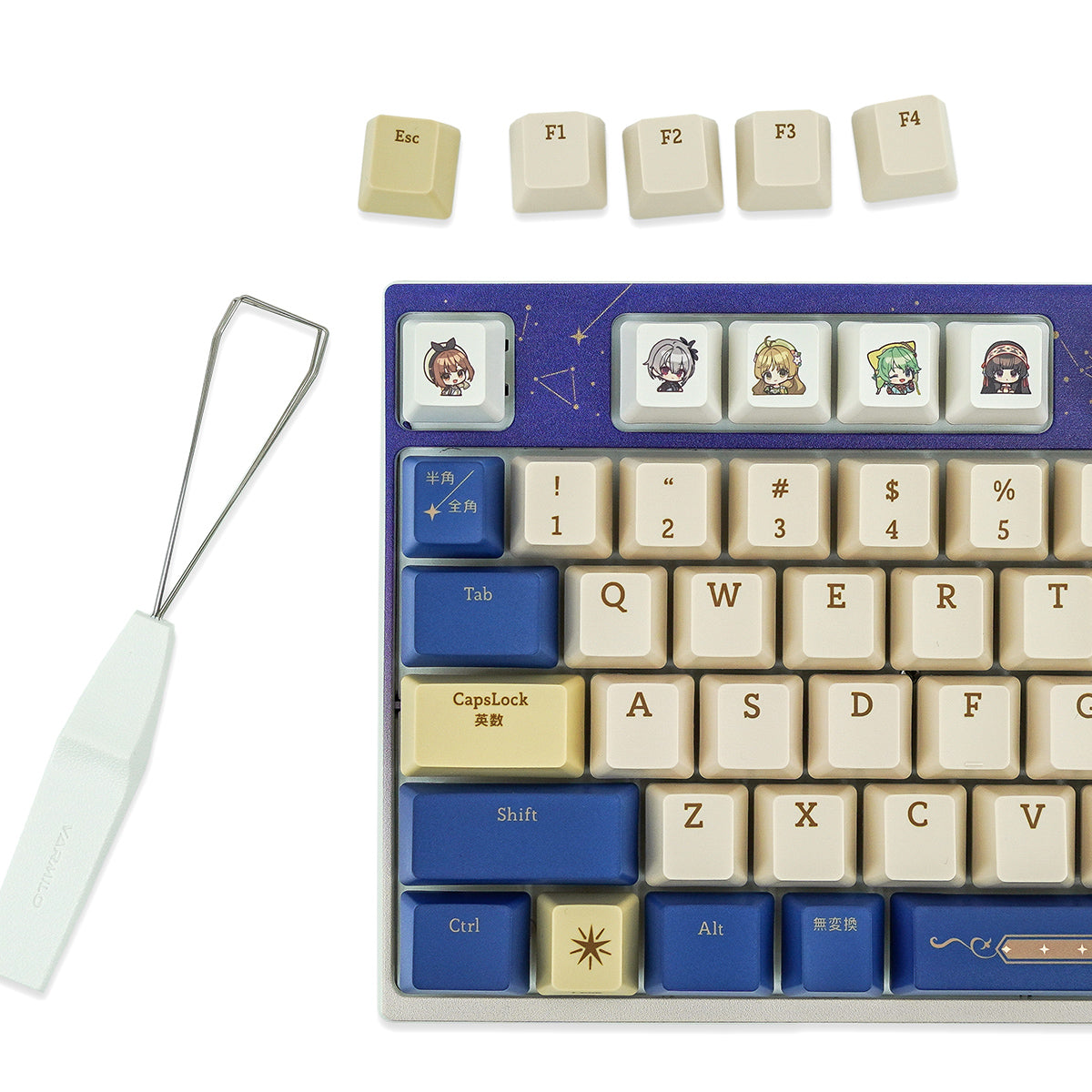 FumoColle x Atelier Lesleyana Keycap Set C