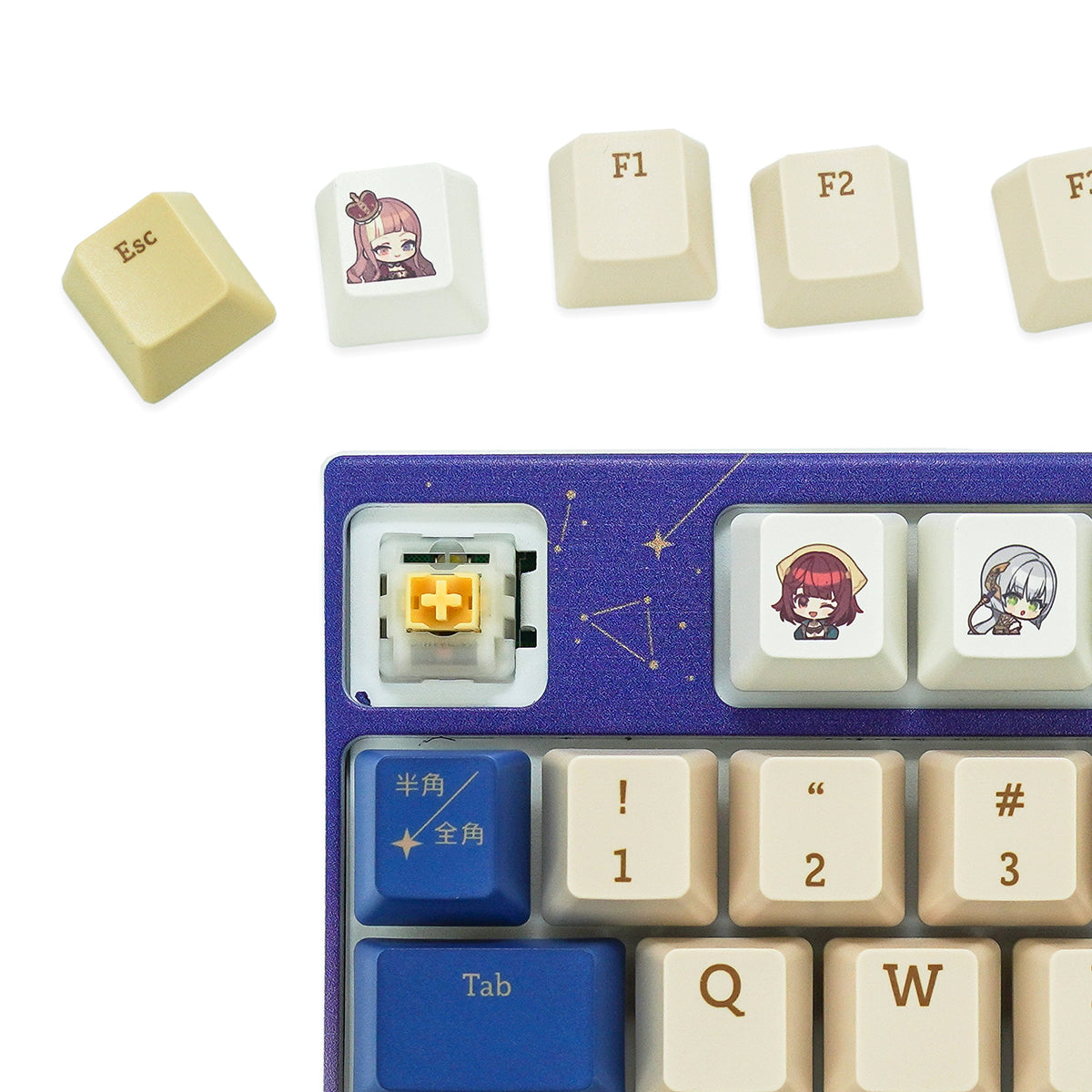 FumoColle x Atelier Lesleyana Keycap Set D