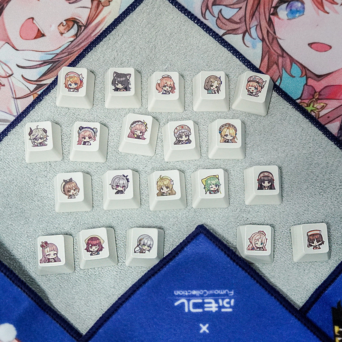 FumoColle x Atelier Wrestleriana Keycap Set Complete Set