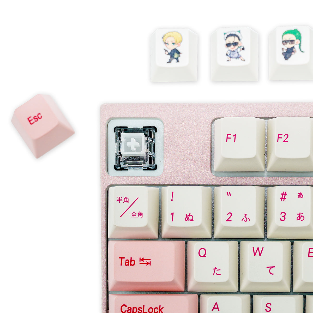 ストグラ × ふもコレ キーキャップセット SGPD A