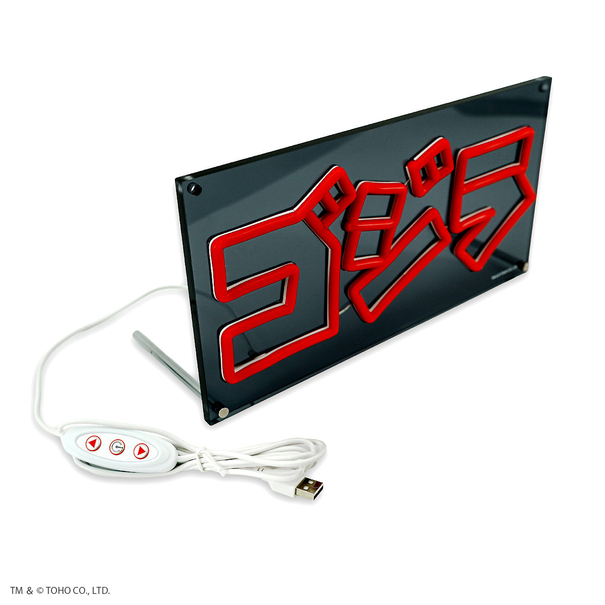 ゴジラ ふもコレ ネオン管風LEDライト