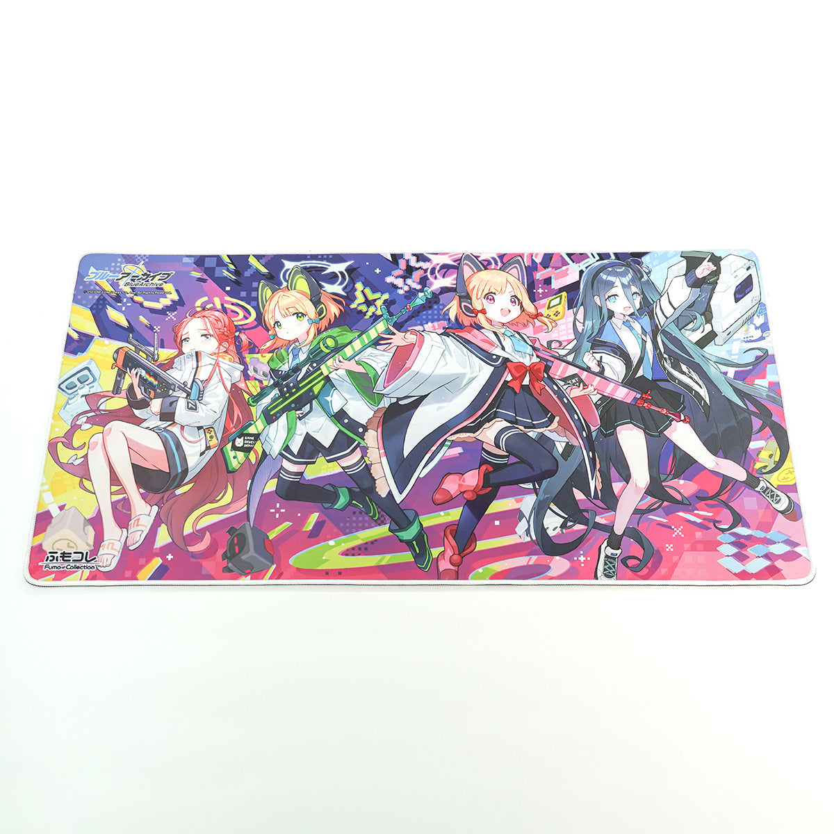 ふもコレ×ブルーアーカイブ ゲーミングマウスパッド ゲーム開発部 2XL