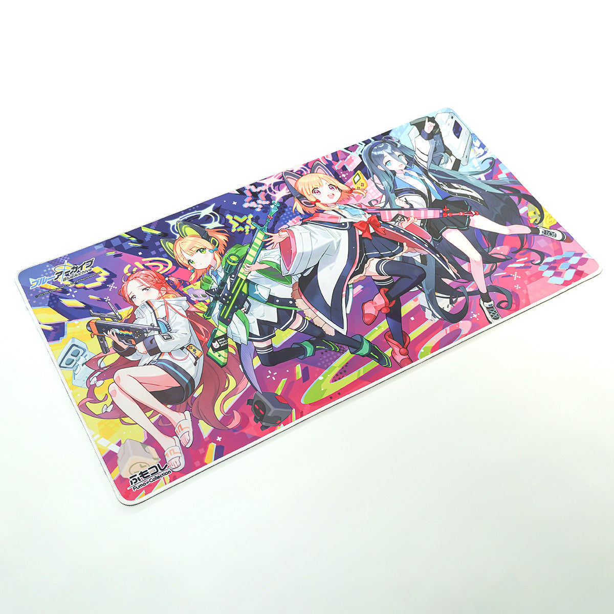 ふもコレ×ブルーアーカイブ ゲーミングマウスパッド ゲーム開発部 2XL
