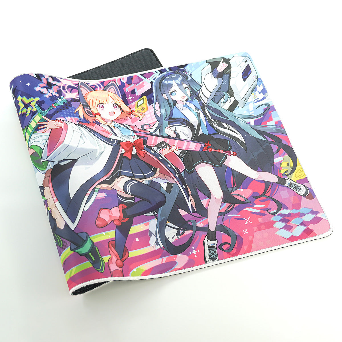 ふもコレ×ブルーアーカイブ ゲーミングマウスパッド ゲーム開発部 2XL