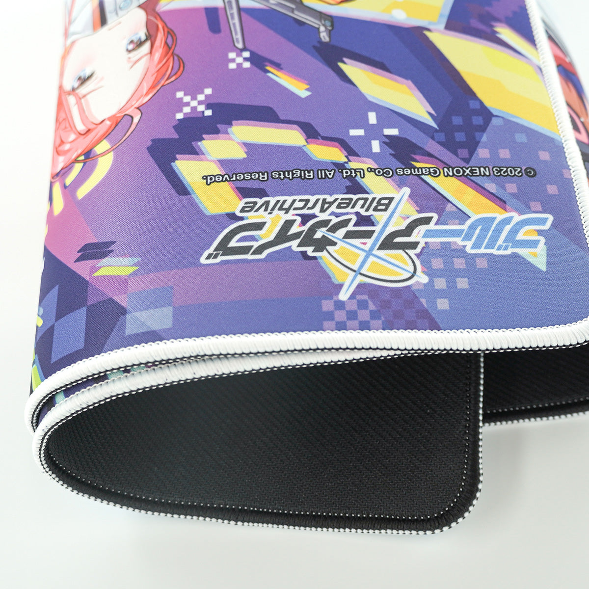 ふもコレ×ブルーアーカイブ ゲーミングマウスパッド ゲーム開発部 2XL