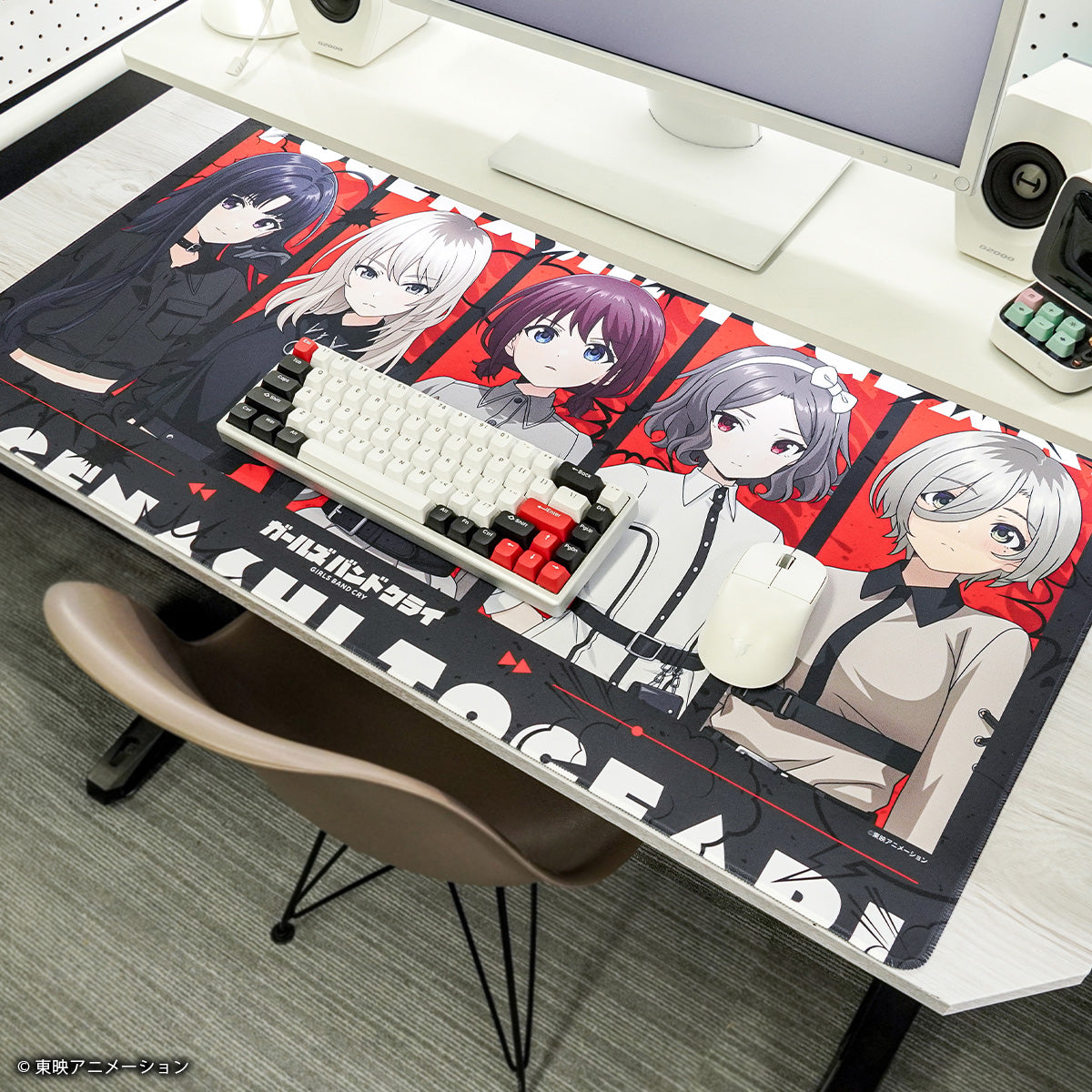 ガールズバンドクライ × ふもコレ ゲーミングマウスパッド 2XL(Arbiter Studio)
