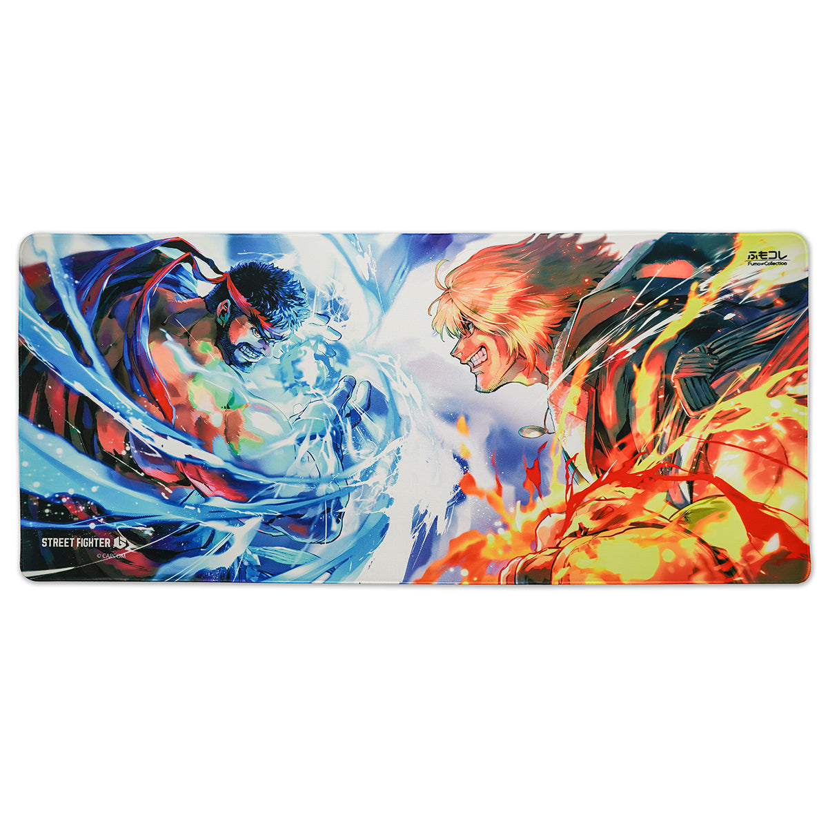 ふもコレ × STREET FIGHTER 6 マウスパッド リュウVSケン