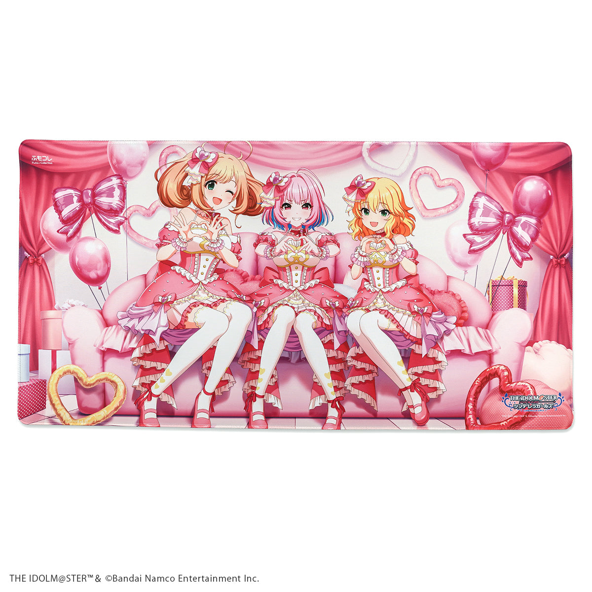 アイドルマスター シンデレラガールズ × ふもコレ ゲーミングマウスパッド 櫻井桃華&佐藤心&夢見りあむ 2XL (Odin Gaming)