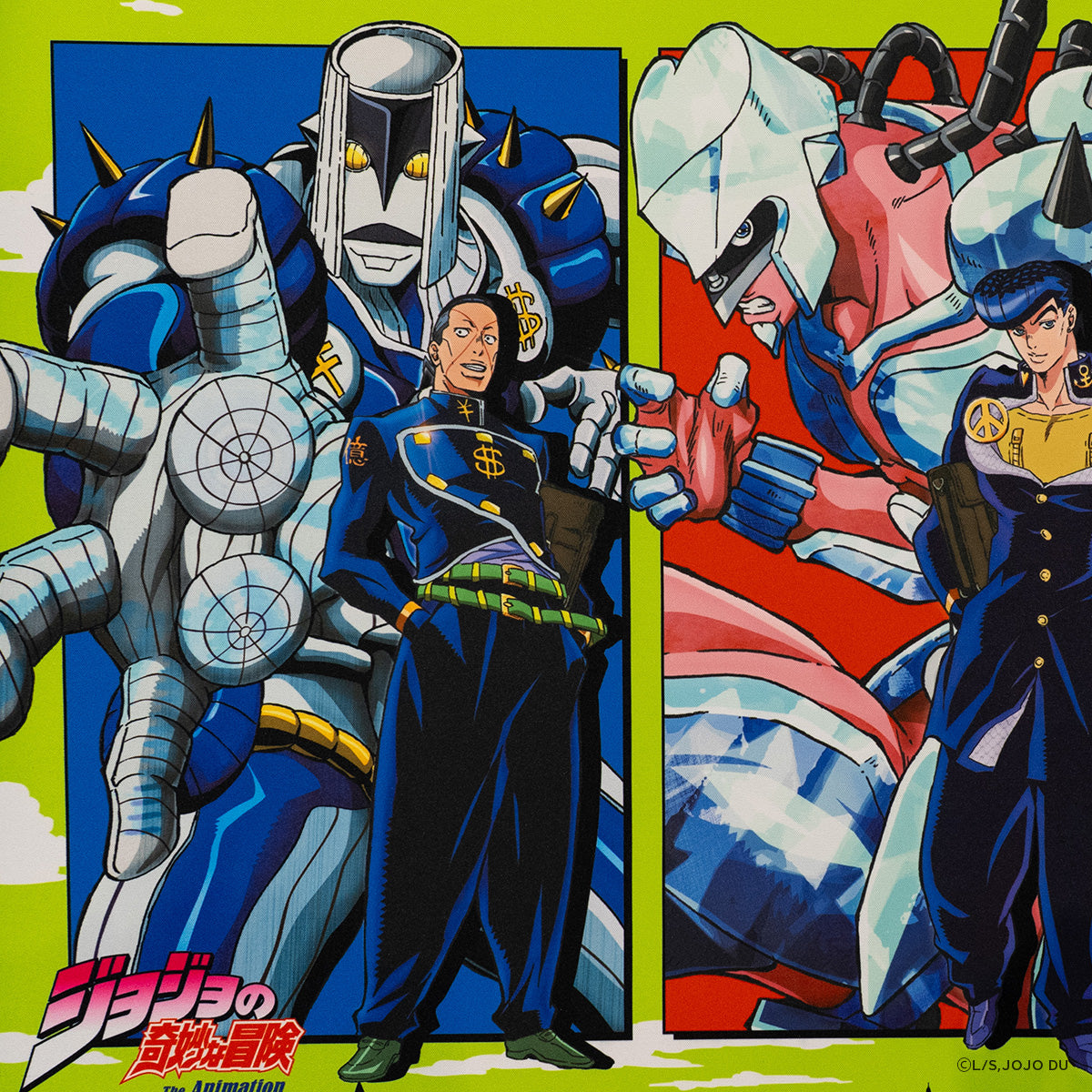 ジョジョの奇妙な冒険 ダイヤモンドは砕けない コラボレーション ゲーミングマウスパッド Odin Gaming 2XL