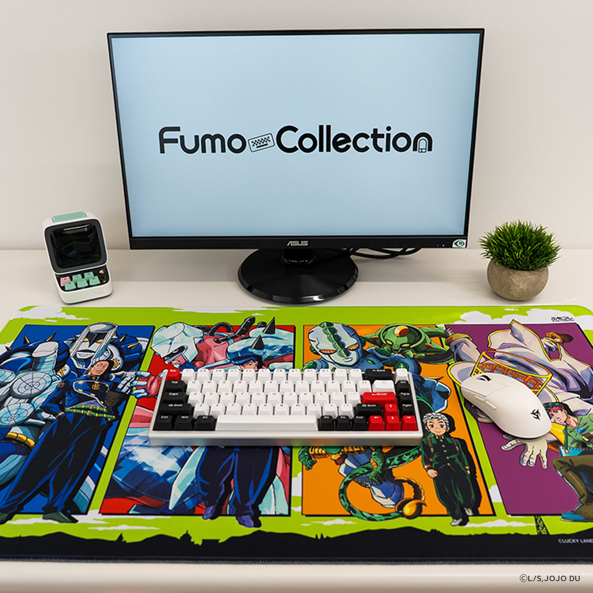 ジョジョの奇妙な冒険 ダイヤモンドは砕けない コラボレーション ゲーミングマウスパッド Odin Gaming 2XL