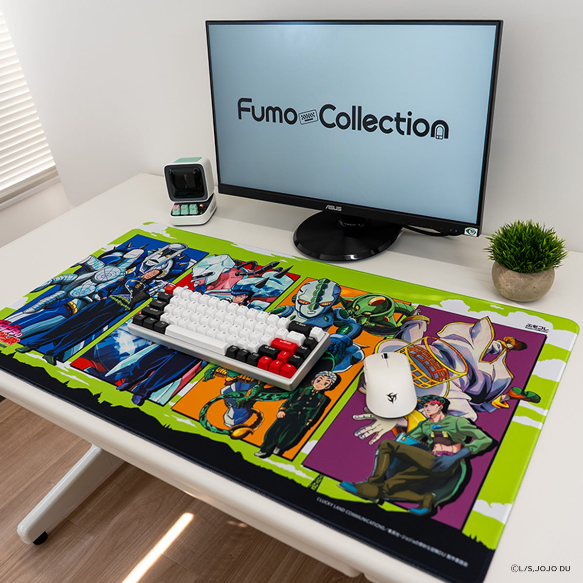 ジョジョの奇妙な冒険 ダイヤモンドは砕けない コラボレーション ゲーミングマウスパッド Odin Gaming 2XL