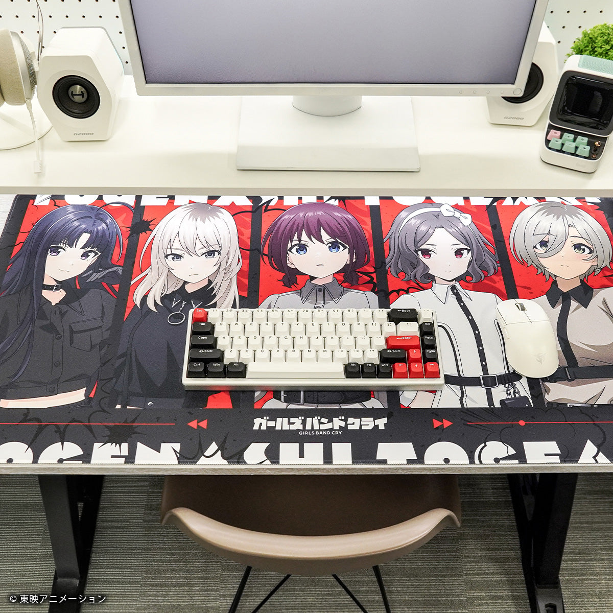 ガールズバンドクライ × ふもコレ ゲーミングマウスパッド 2XL(Arbiter Studio)