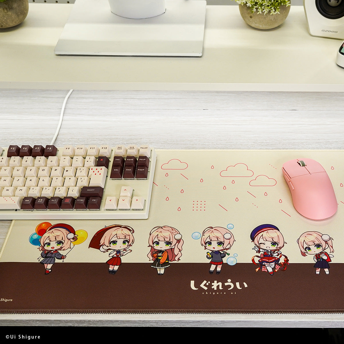 しぐれうい × ふもコレ ゲーミングマウスパッド CXL