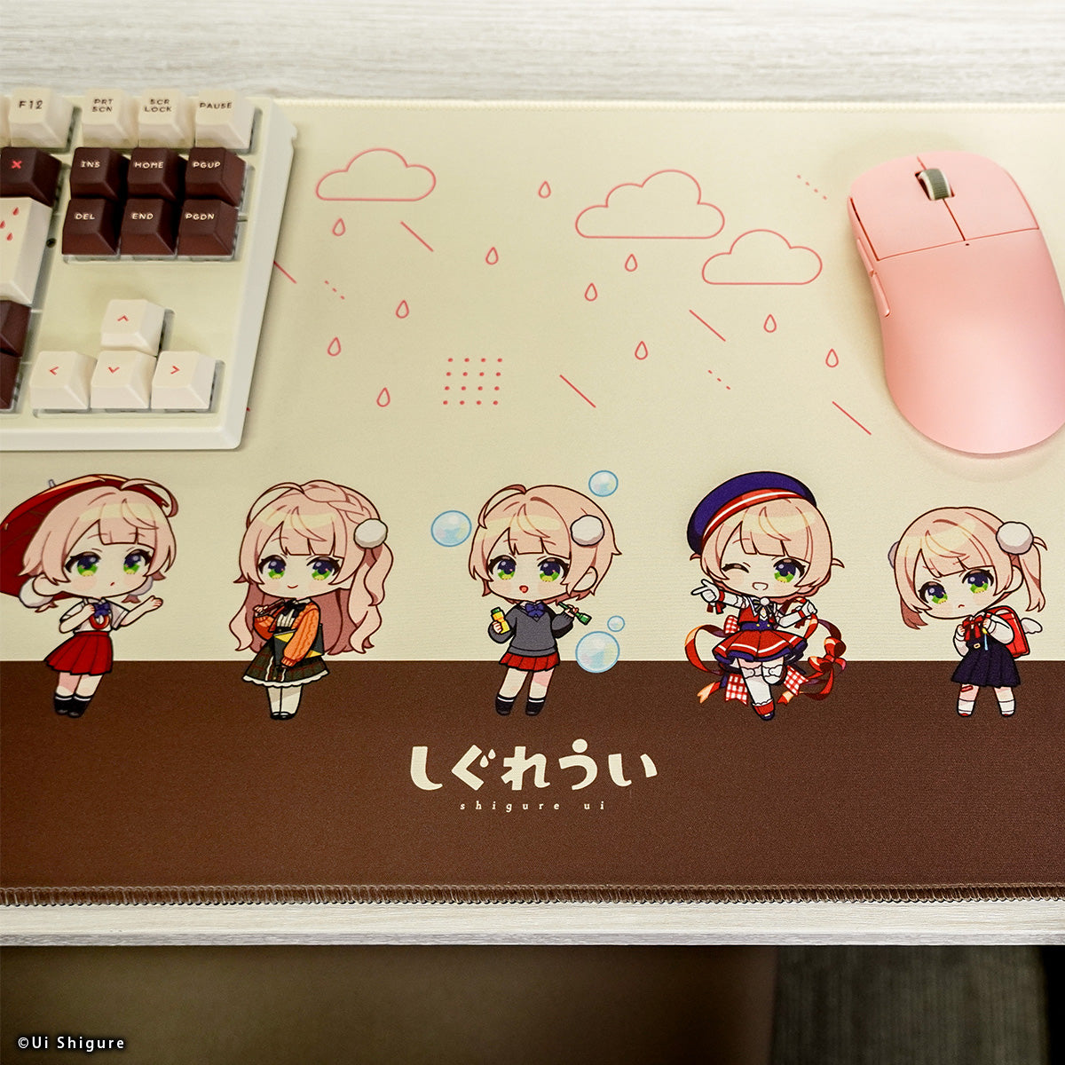 しぐれうい × ふもコレ ゲーミングマウスパッド CXL