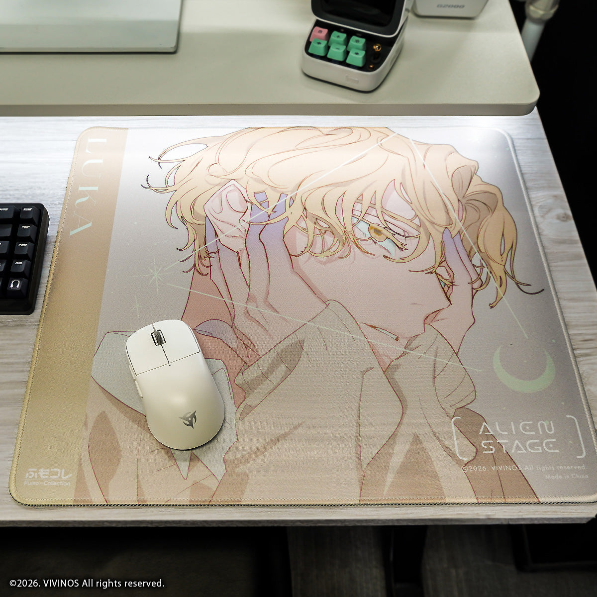 ALIEN STAGE × ふもコレ ゲーミングマウスパッド XL (Odin Gaming )