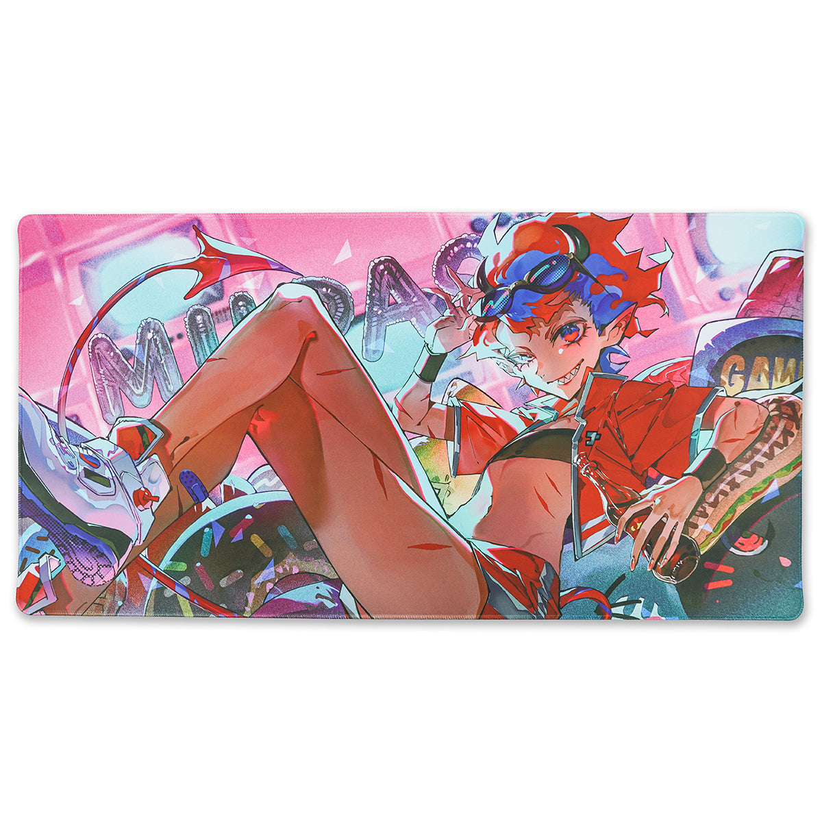 ふもコレ × MURASH GAMING ゲーミングマウスパッド Odin Gaming 2XL 