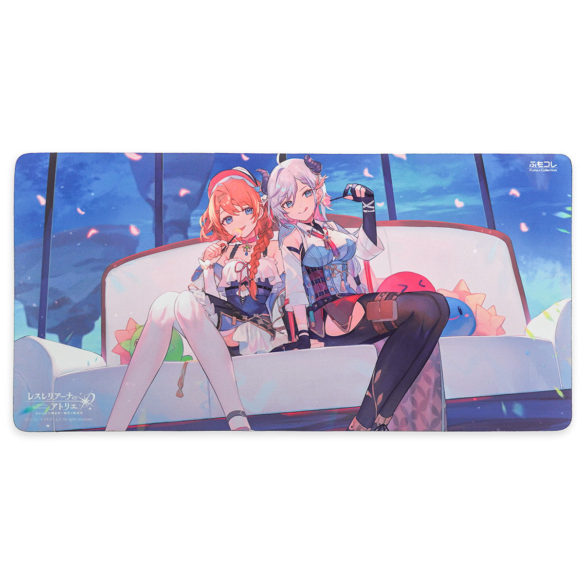 ふもコレ × レスレリアーナのアトリエ ゲーミングマウスパッド レスナ&ヴァレリア CXL