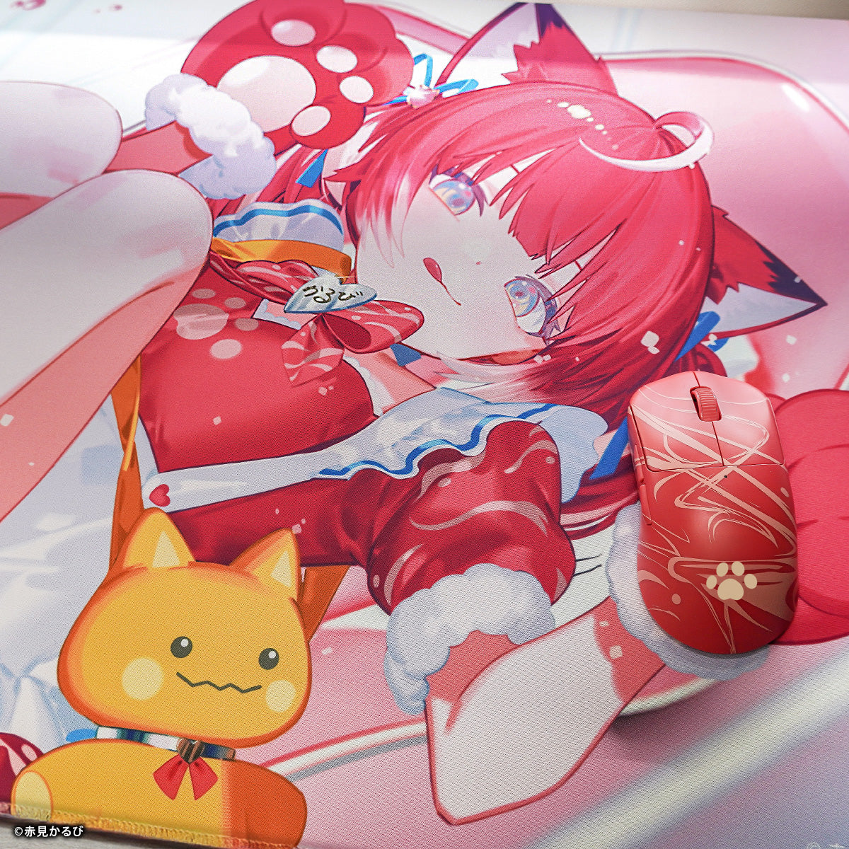 赤見かるび × ふもコレ ゲーミングマウスパッド 2XL(Odin Gaming)