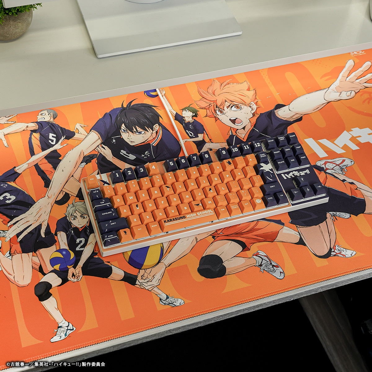 ハイキュー!! × ふもコレ ゲーミングマウスパッド 2XL 烏野高校モデル