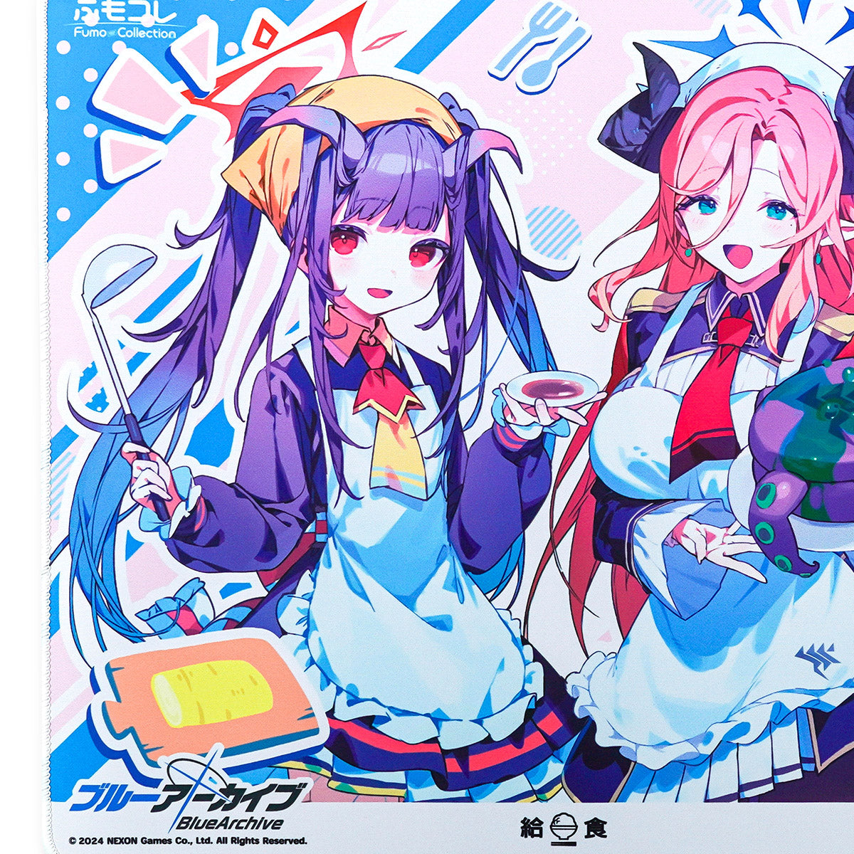 ふもコレ×ブルーアーカイブ ゲーミングマウスパッド 給食部 XL