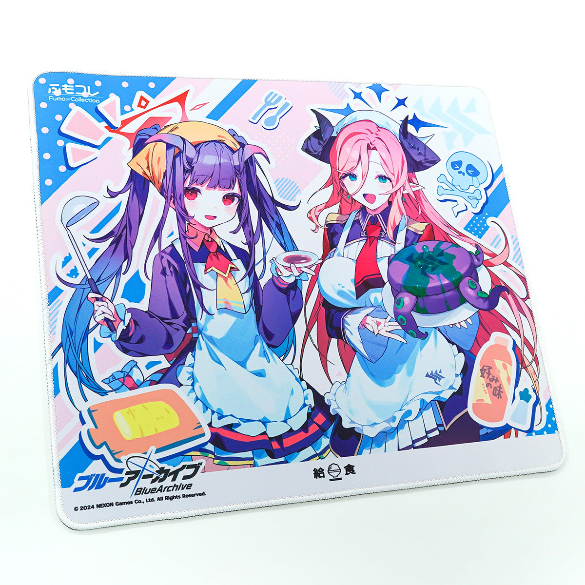 ふもコレ×ブルーアーカイブ ゲーミングマウスパッド 給食部 XL