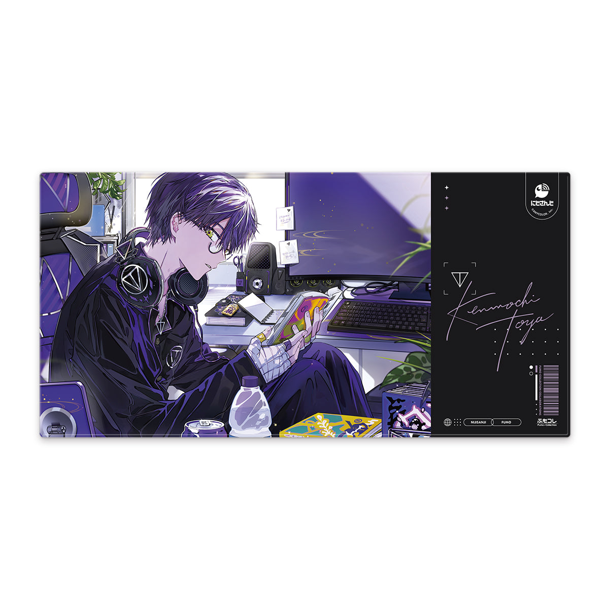 にじさんじ × ふもコレ ゲーミングマウスパッド 剣持刀也 2XL (Odin Gaming)