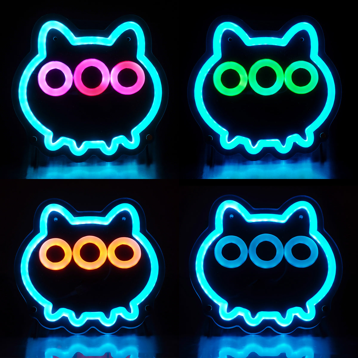 ふもコレ × Nachoneko ネオンライト