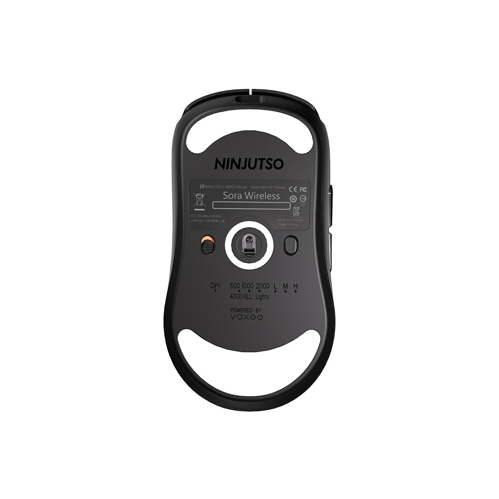Vaxee x Ninjutso Sora 4K Wireless Gaming Mouse Black