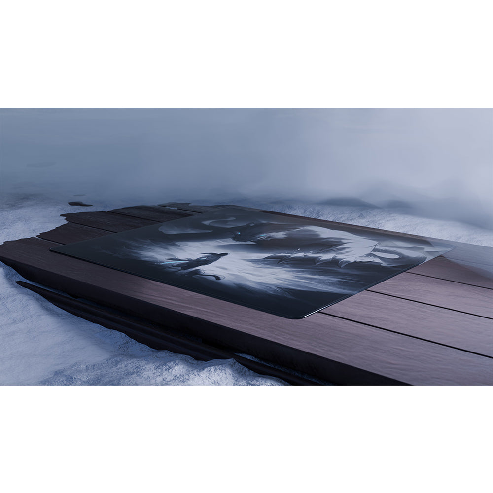 Tekkusai The Beast Glass Mousepad 500x450mm【他商品との同梱不可】