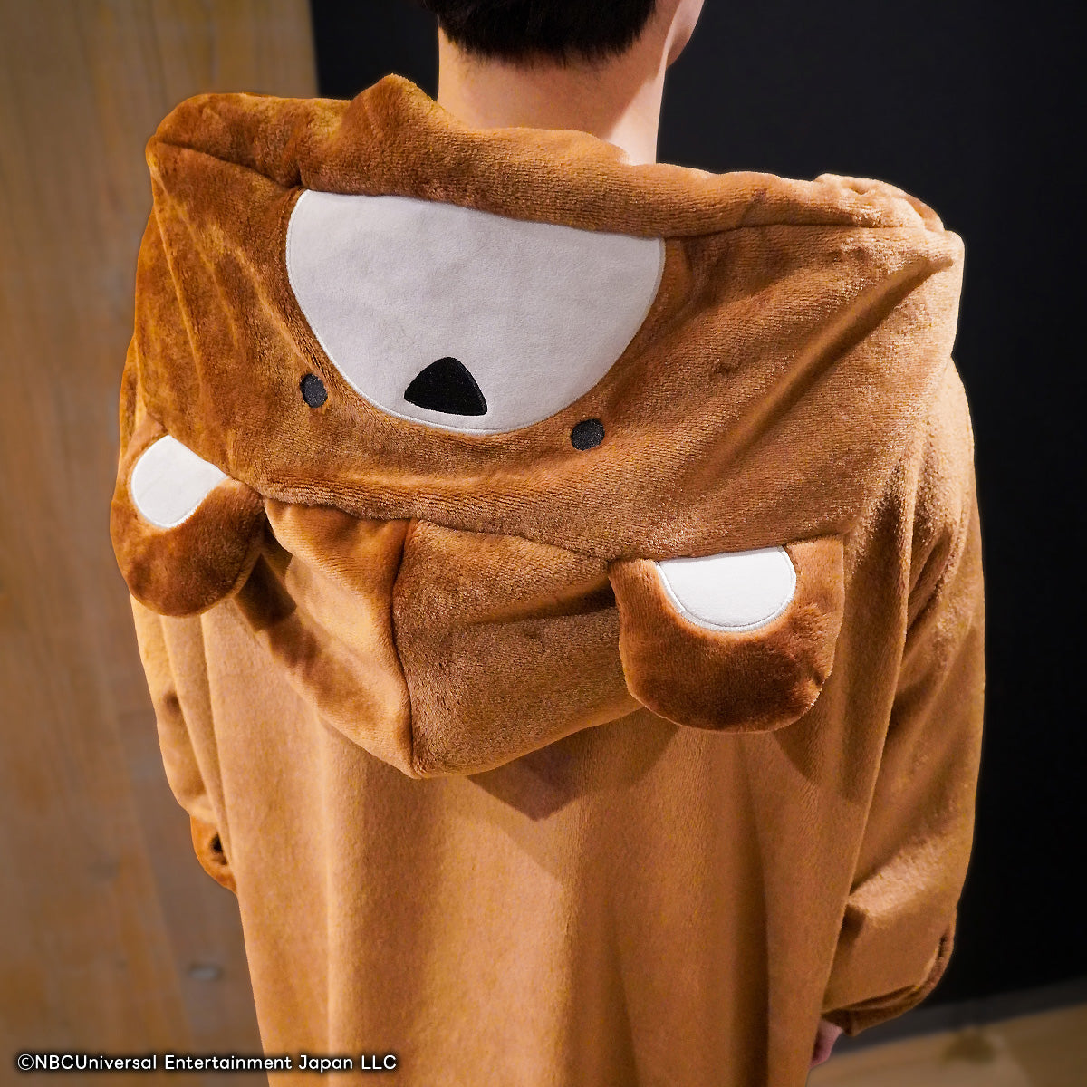 serial experiments lain × ふもコレ 玲音のクマパジャマモチーフ着る毛布