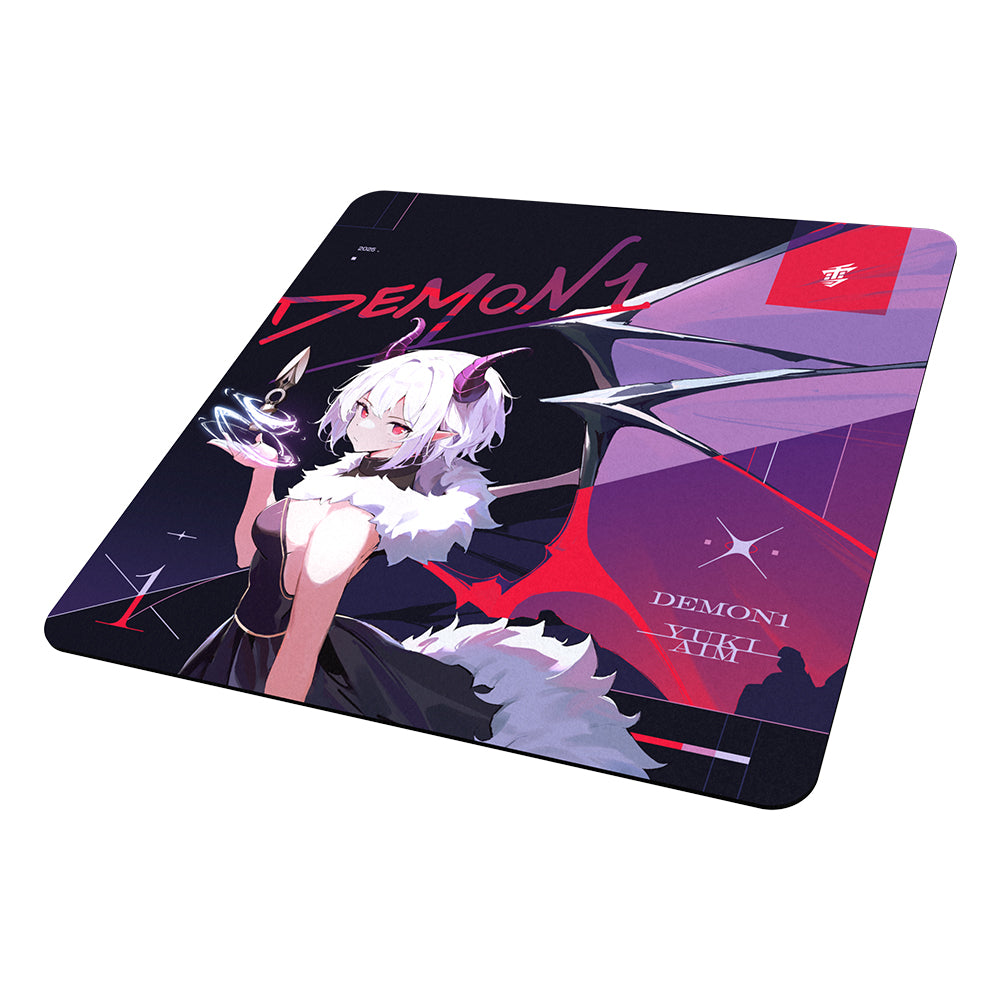 Yuki Aim x Demon1 Cloth mousepad【他商品との同梱不可】
