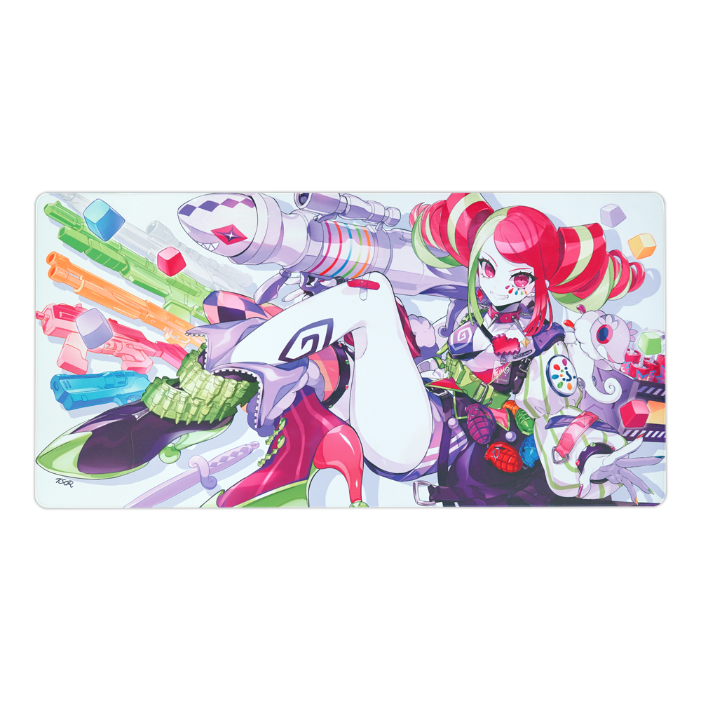 【限定受注生産】ふもコレ x Gamesense Radar 4mm Mousepad ふもっふのおみせオリジナルキャラクター