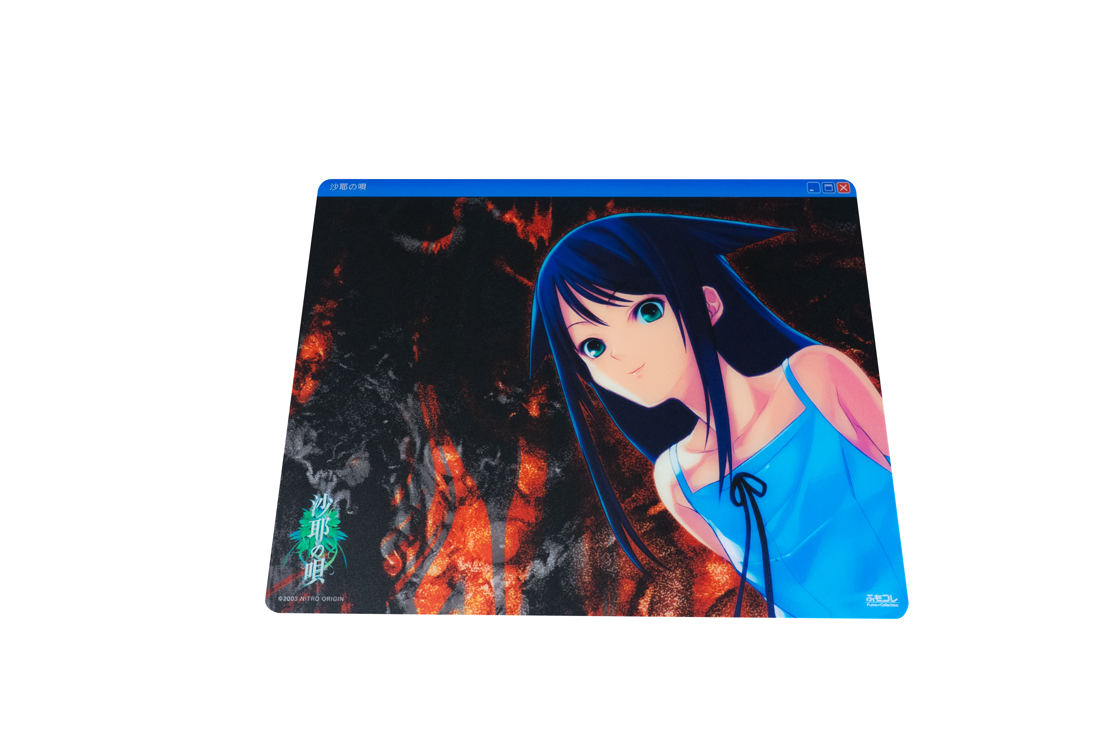 沙耶の唄 × ふもコレ ガラスマウスパッドA Dream Gamer 浮【他商品との同梱不可】