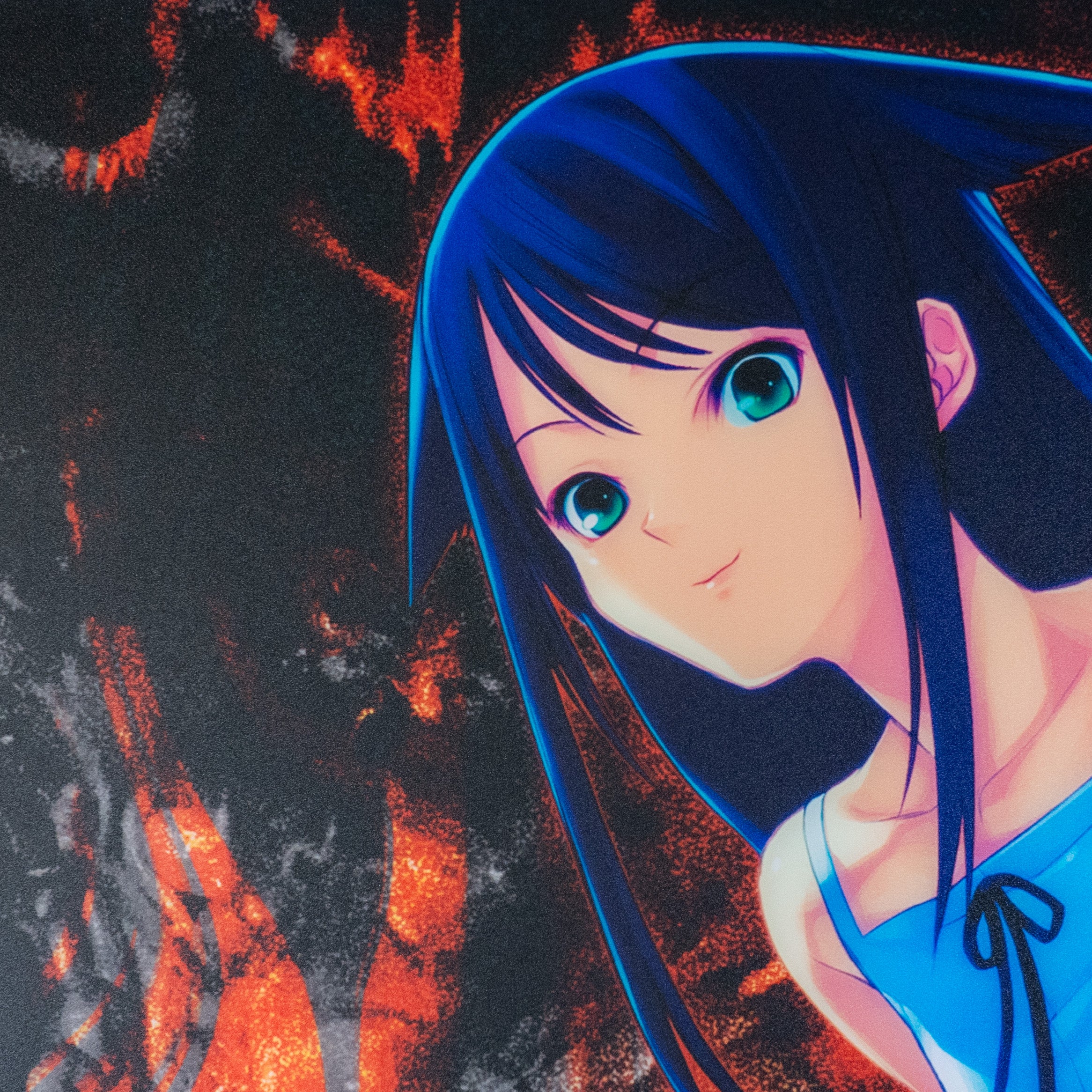 The Song of Saya x FumoColle Glass Mouse Pad A Dream Gamer Umi [Cannot be bundled with other products] 