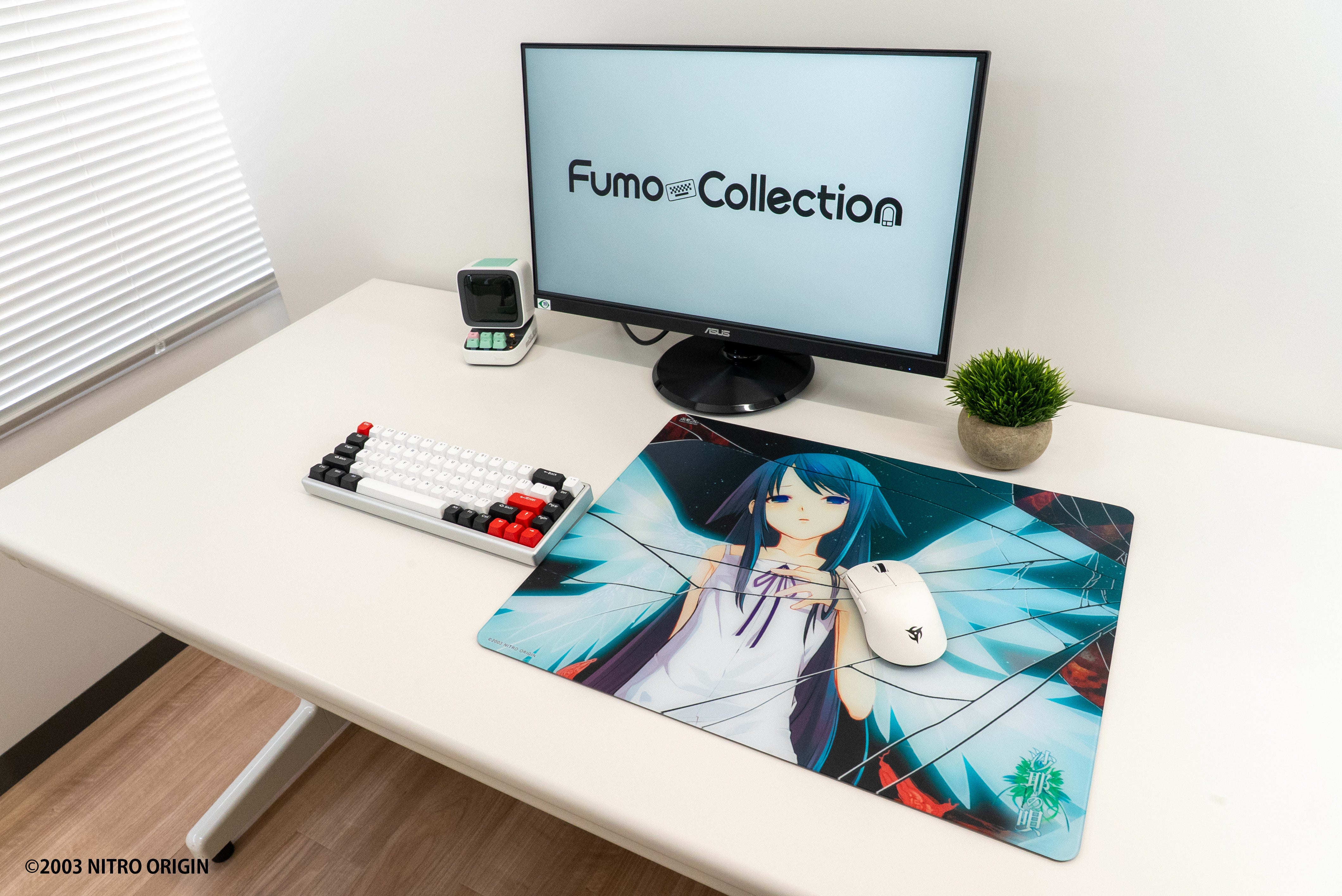 The Song of Saya x FumoColle Glass Mouse Pad A Dream Gamer Umi [Cannot be bundled with other products] 
