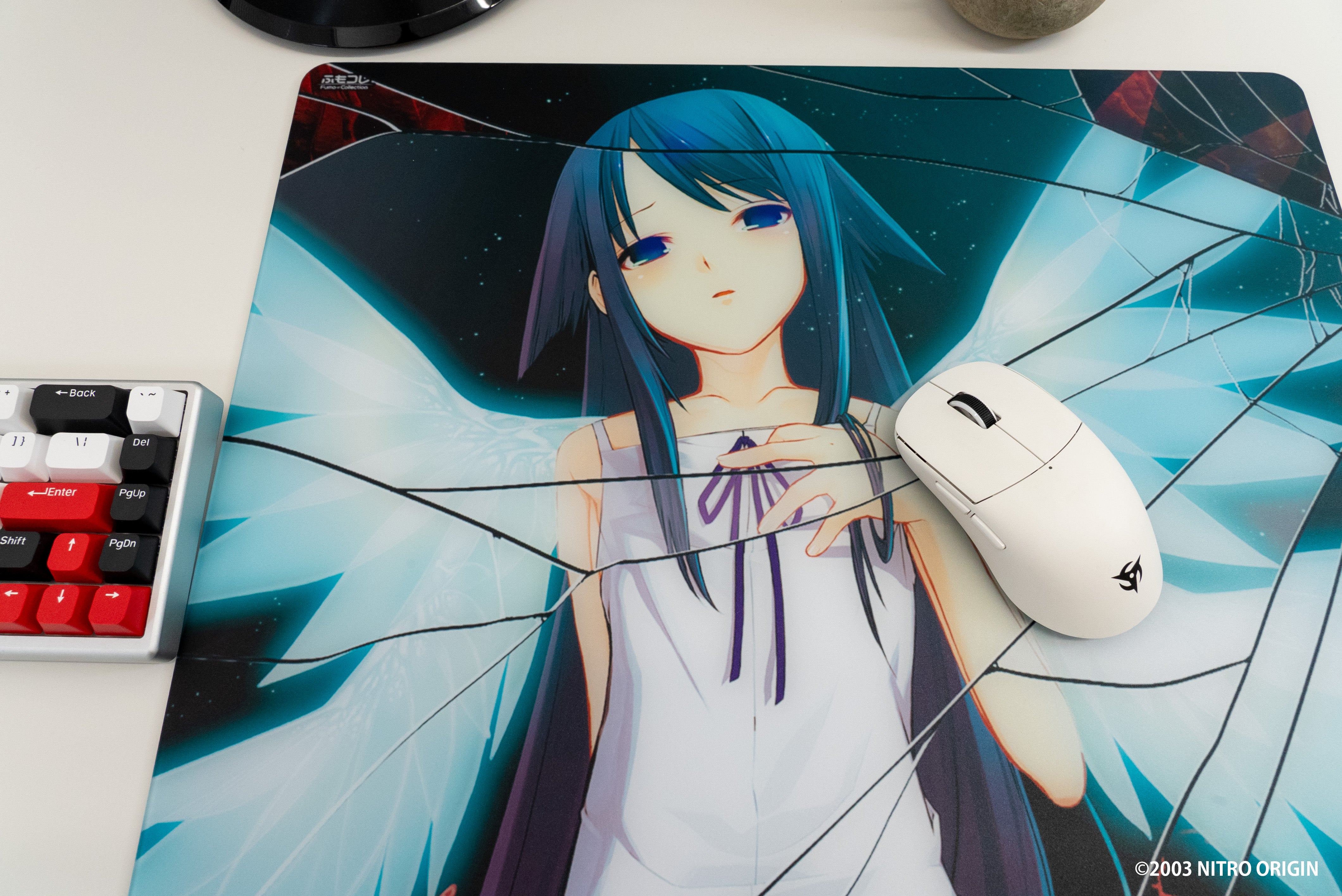 The Song of Saya x FumoColle Glass Mouse Pad A Dream Gamer Umi [Cannot be bundled with other products] 
