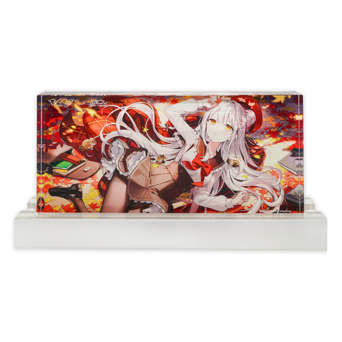 ふもコレSeasons × らんぐ  LEDスタンド付きアクリルブロック 25秋