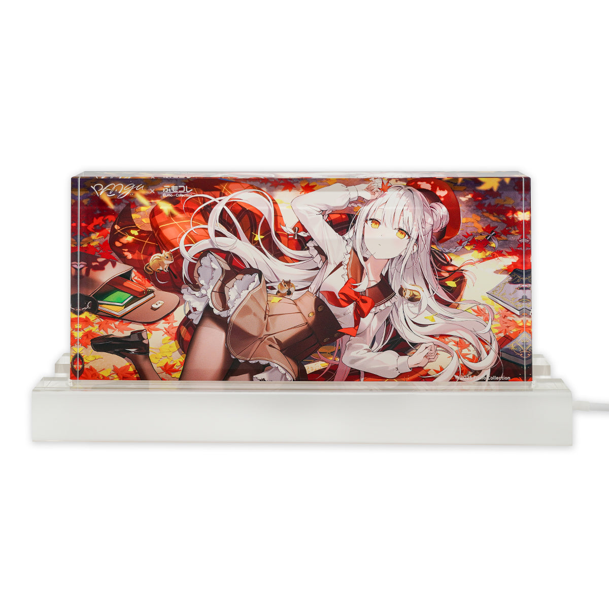 ふもコレSeasons × らんぐ  LEDスタンド付きアクリルブロック 25秋