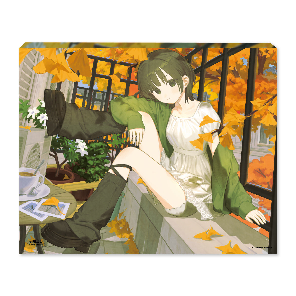 ふもコレSeasons × あすぱら  LEDスタンド付きアクリルブロック 25秋