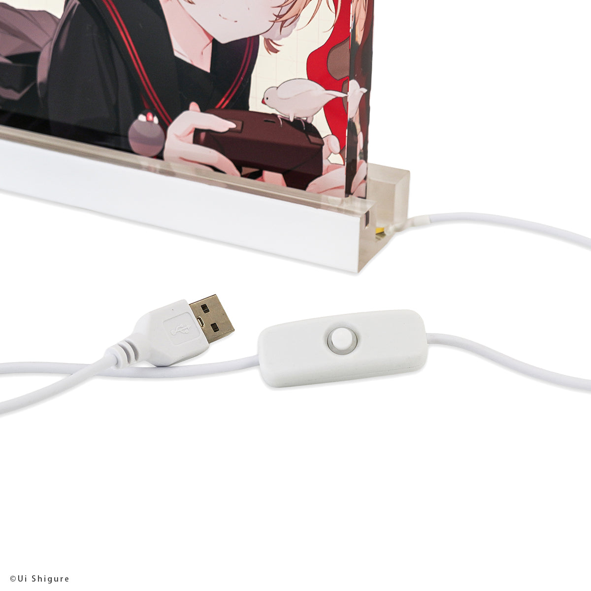 しぐれうい × ふもコレ LEDスタンド付きアクリルブロック