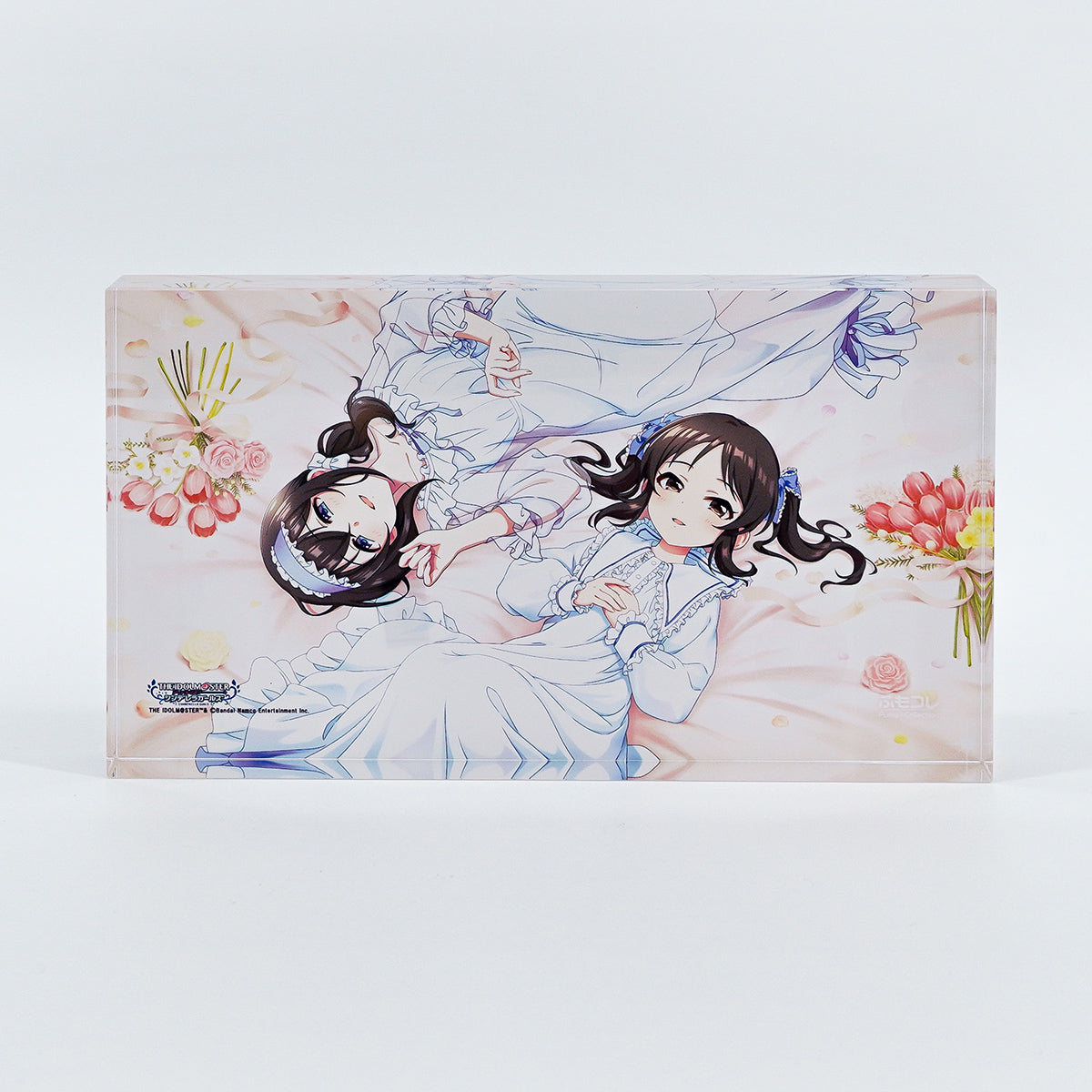 ふもコレ × アイドルマスター シンデレラガールズ LEDスタンド付きアクリルブロック  鷺沢文香＆橘ありす