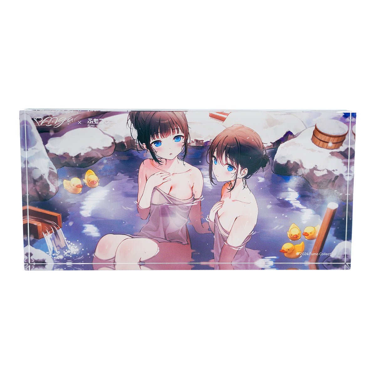 ふもコレSEASONS × らんぐ  LEDスタンド付きアクリルブロック 冬