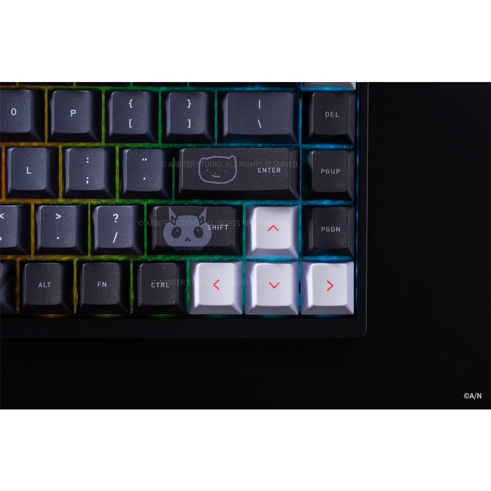 TOKORO k8モデル フューチャーフィン 5.11 Arbiter Studio x NIJISANJI EN ARC 65 8K HE Gaming Keyboard SHU
