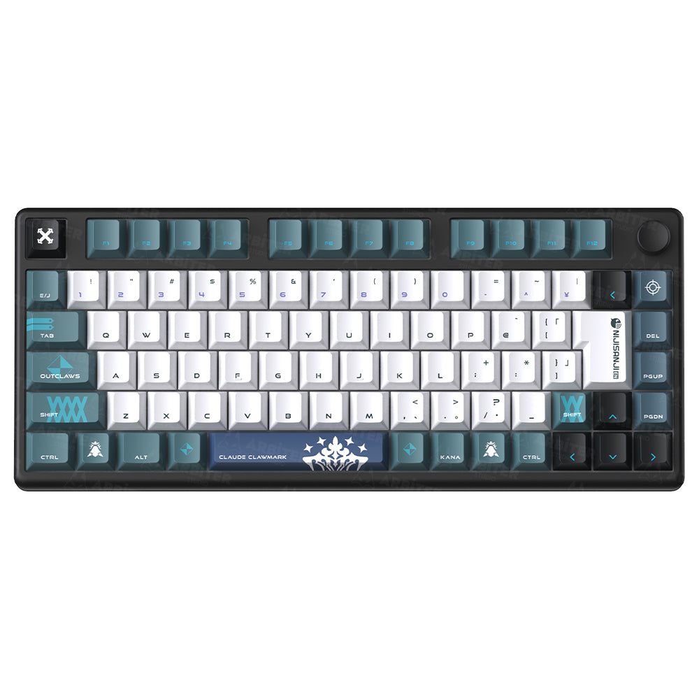 Arbiter Studio x NIJISANJI EN TENKO POLAR 75+ HE Gaming Keyboard JIS Layout CLAUDE CLAWMARK