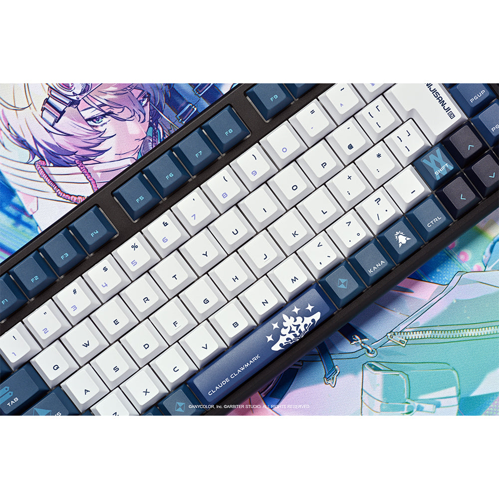 Arbiter Studio x NIJISANJI EN TENKO POLAR 75+ HE Gaming Keyboard JIS Layout CLAUDE CLAWMARK