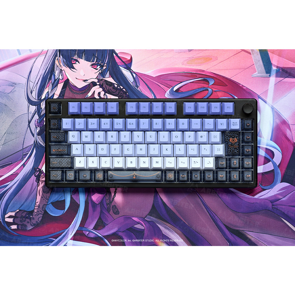 Arbiter Studio x NIJISANJI EN TENKO POLAR 75+ HE Gaming Keyboard JIS Layout MELOCO KYORAN