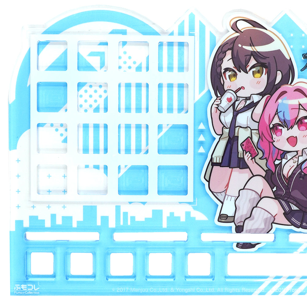 ふもコレ×アズールレーン アクリルキーボードスタンド ブレマートン＆ボルチモアモデル