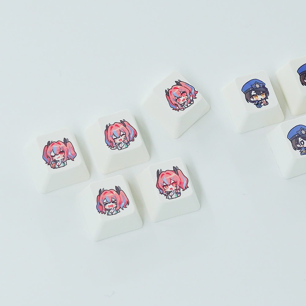 ふもコレ×アズールレーン キーキャップセット ブレマートンモデル